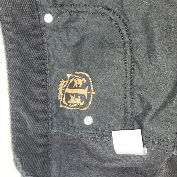 TALBOTS WOMENS BLACK CORDUROY JEANS  SIZE 6 - Picture 7 of 13
